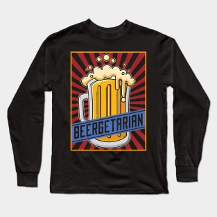 Brewer Brewery Carft Beer Drinker Beergetarian Long Sleeve T-Shirt